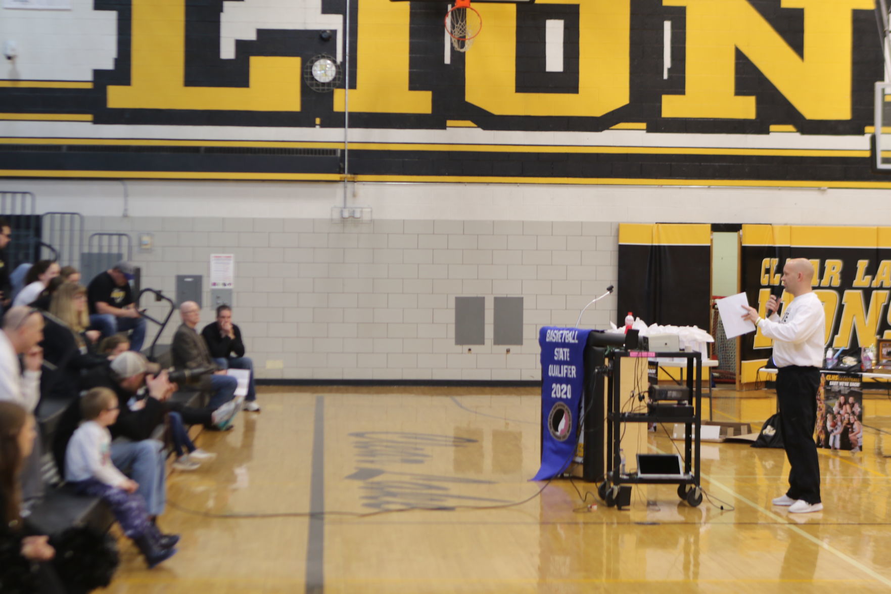 Clear Lake Girls Basketball state send-off
